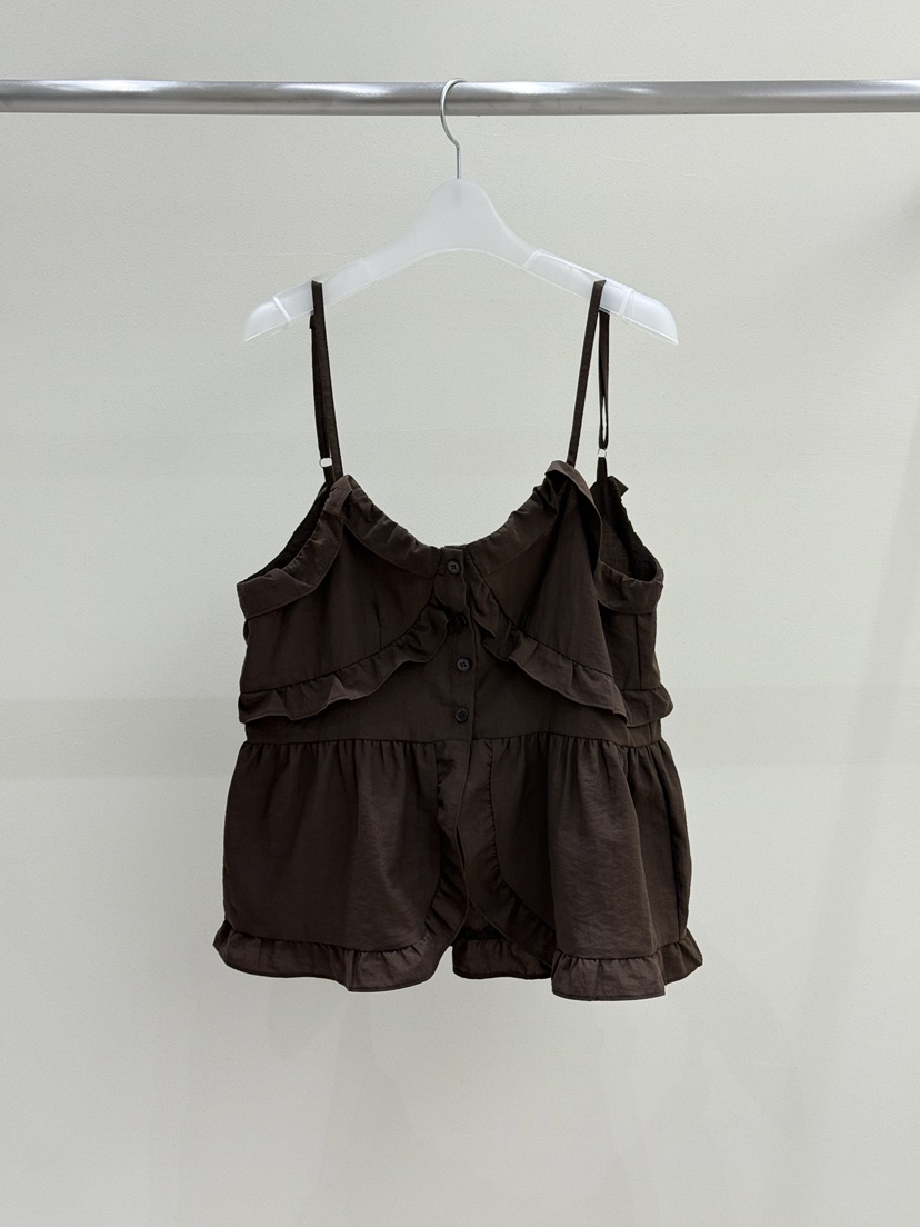 CUPCAKE韓國直郵實拍女士新品休閑熱賣推薦職業26春夏，26夏季吊帶背心CUPCAKE吊帶/背心圖色3