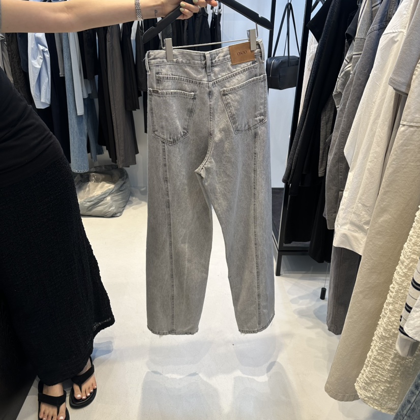 OSOO韓國東大門直郵女裝新品職業人氣時尚休閑熱賣牛仔褲OSOO牛仔褲