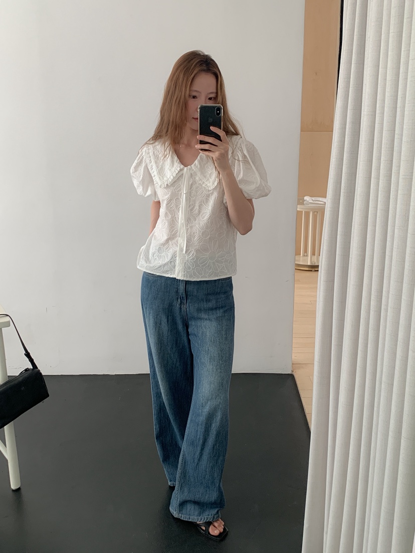 LONG PEAK韓國直郵女裝新品人氣推薦26春夏，26夏季襯衫蕾絲衫LONG PEAK襯衫/蕾絲衫