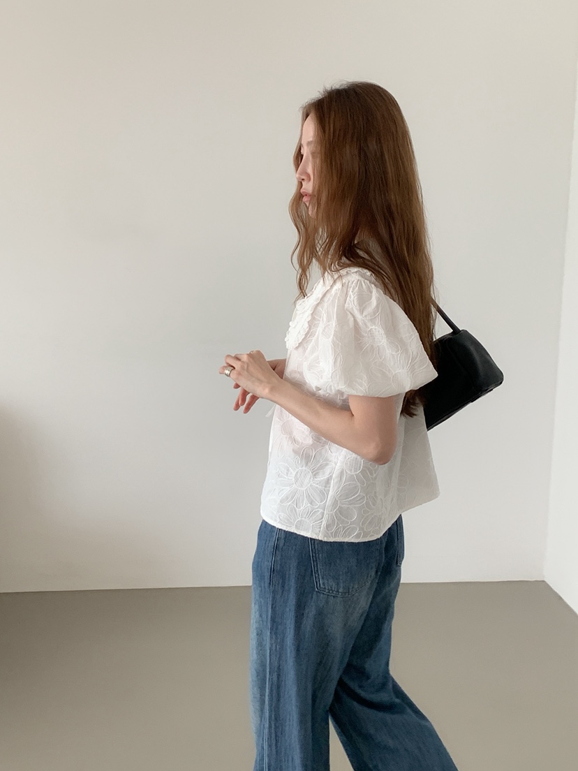 LONG PEAK韓國直郵女裝新品人氣推薦26春夏，26夏季襯衫蕾絲衫LONG PEAK襯衫/蕾絲衫