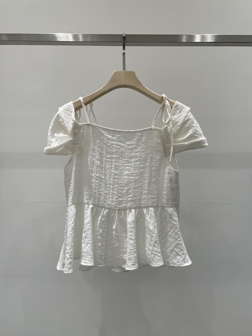 RE STYLE-Q韓國東大門代購女士新品休閑推薦襯衫蕾絲衫RE STYLE襯衫/蕾絲衫