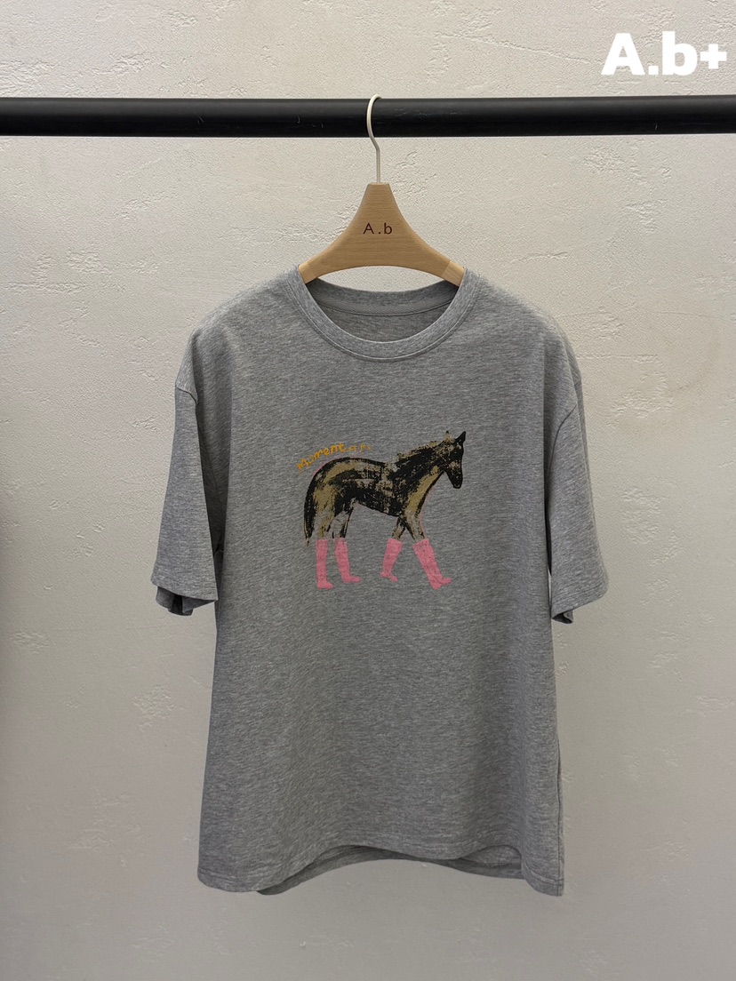 AUTUMN BEIGE PLUS韓國直郵女士新款熱賣職業26春夏，26夏季T恤A.b/AUTUMN BEIGET恤圖色1