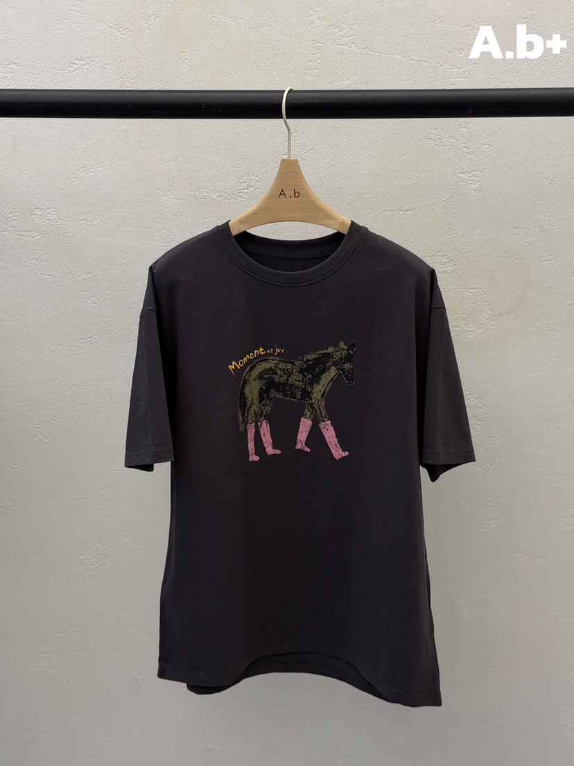 AUTUMN BEIGE PLUS韓國直郵女士新款熱賣職業26春夏，26夏季T恤A.b/AUTUMN BEIGET恤圖色2