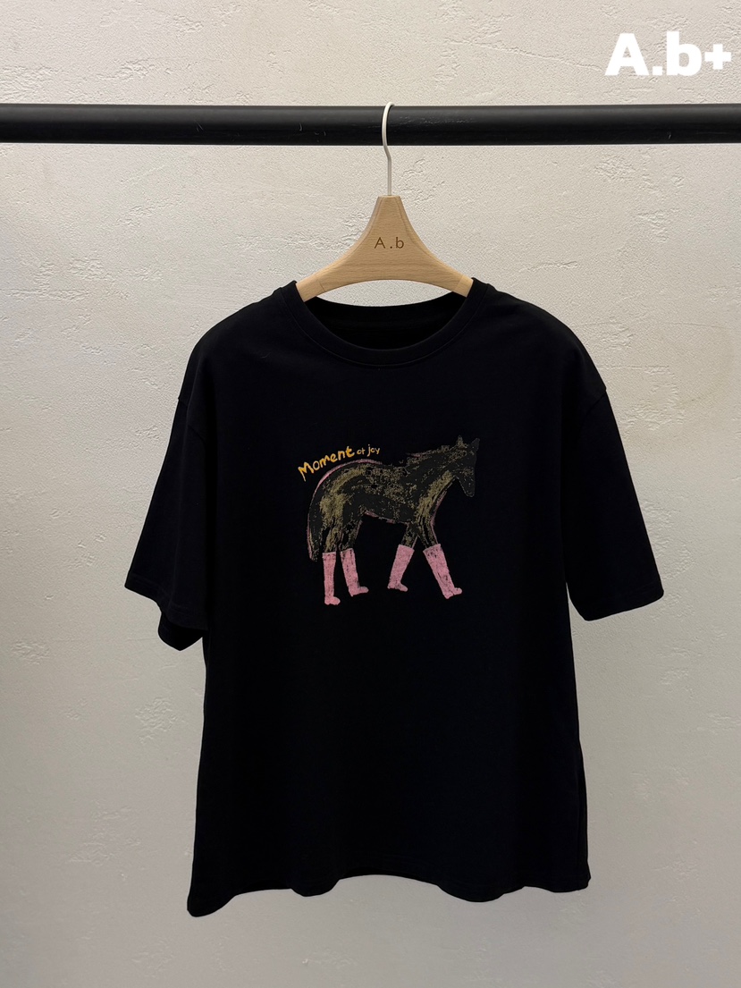 AUTUMN BEIGE PLUS韓國直郵女士新款熱賣職業26春夏，26夏季T恤A.b/AUTUMN BEIGET恤圖色3