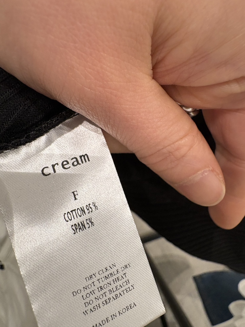 CREAM-P韓國直郵女裝新款熱賣人氣職業26春夏，26夏季T恤CREAM-PT恤