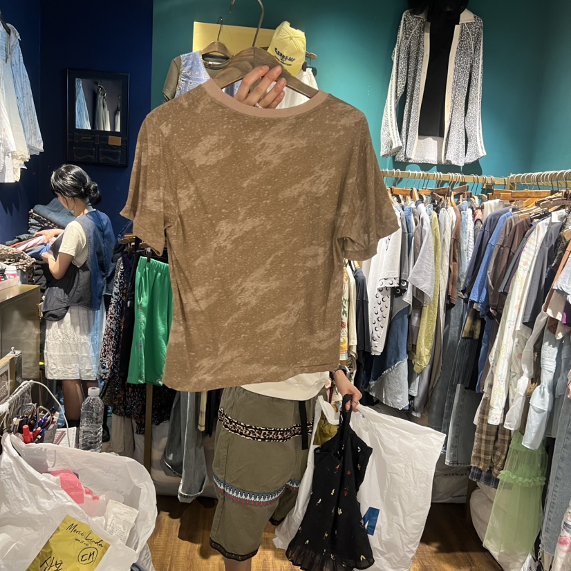 MERCI LINDA韓國直郵實拍女裝新款熱賣時尚職業26春夏，26夏季T恤MERCI LINDAT恤