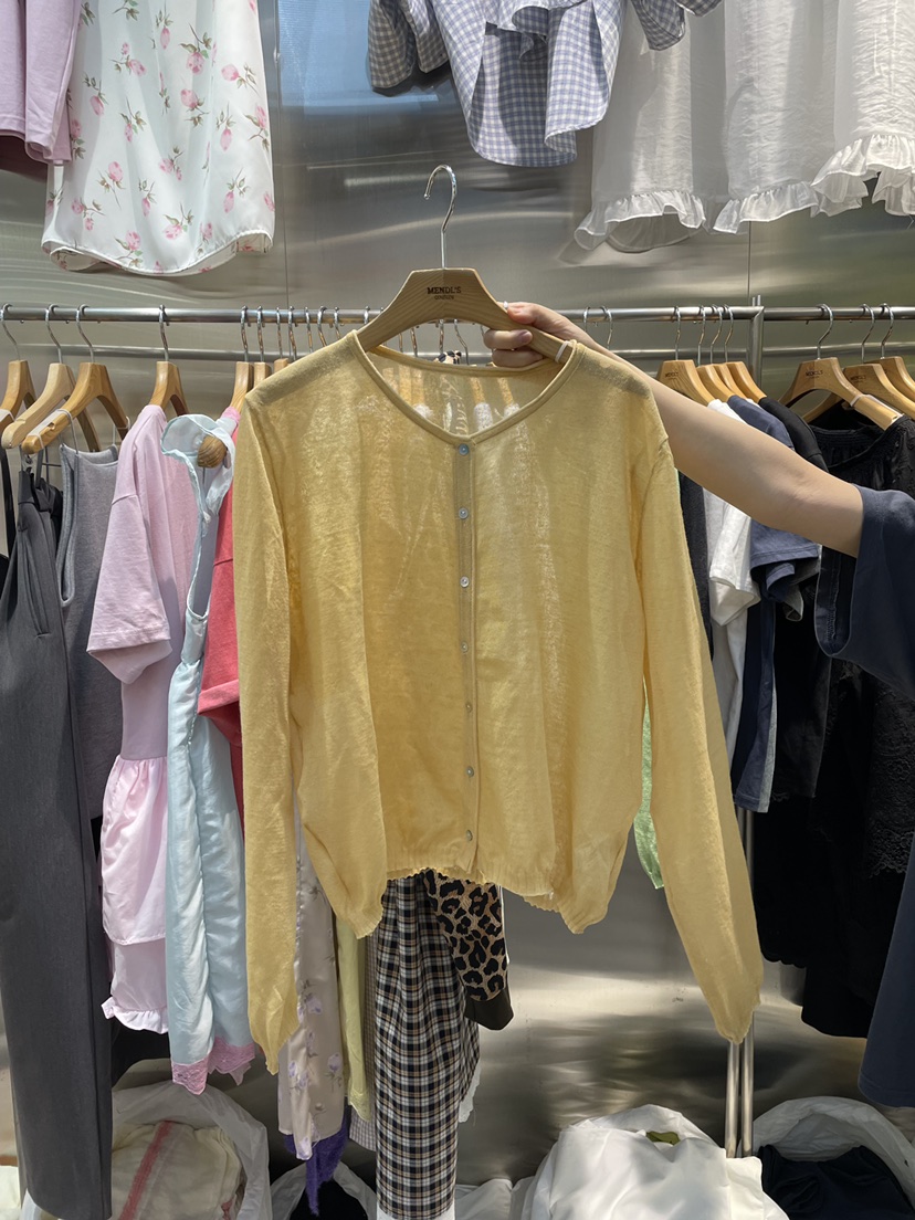 MENDL S韓國直郵實拍女裝新款職業26春夏，26夏季針織衫MENDL S針織衫圖色3