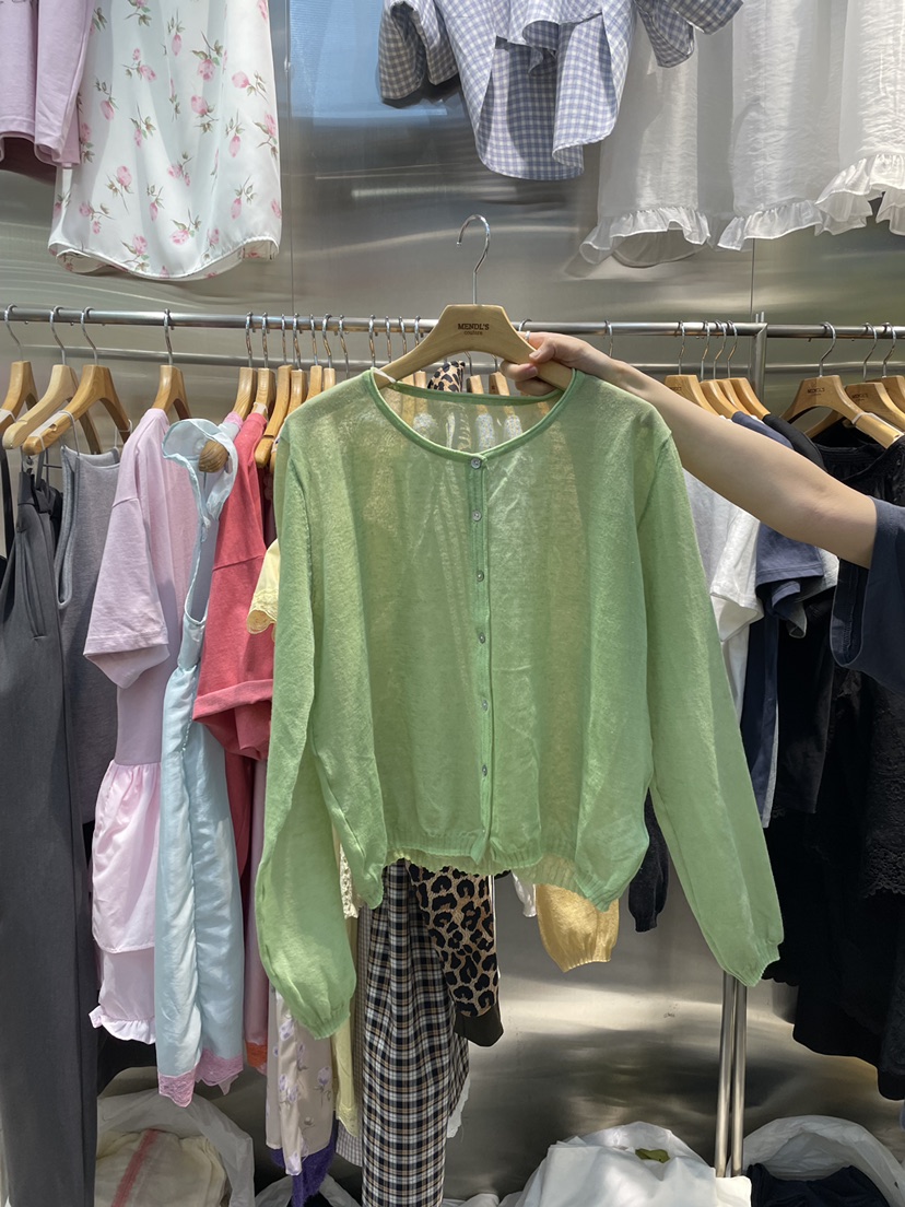 MENDL S韓國直郵實拍女裝新款職業26春夏，26夏季針織衫MENDL S針織衫圖色4