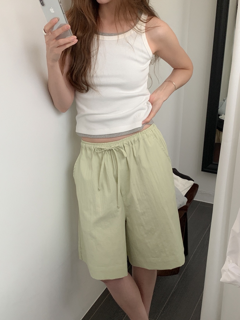 LONG PEAK韓國東大門直郵女士新品時尚休閑職業熱賣短褲LONG PEAK短褲