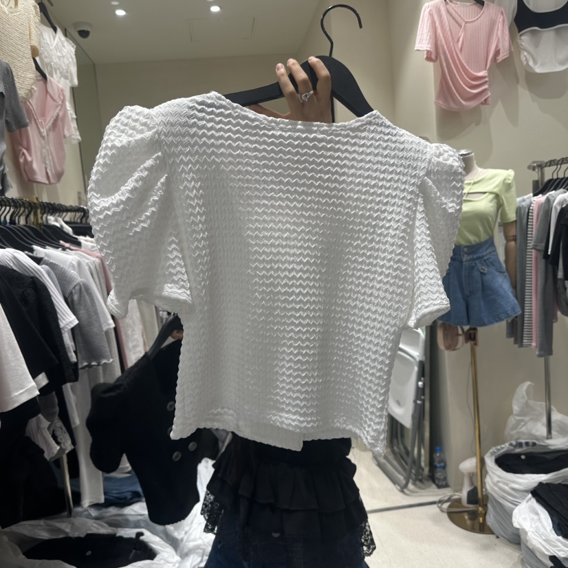 MONOPOLY韓國代購女裝新款熱賣人氣職業時尚休閑襯衫蕾絲衫MONO_POLY襯衫/蕾絲衫