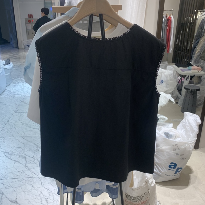 RAWROW韓國直郵女士新款人氣推薦熱賣職業休閑襯衫蕾絲衫RAWROW襯衫/蕾絲衫