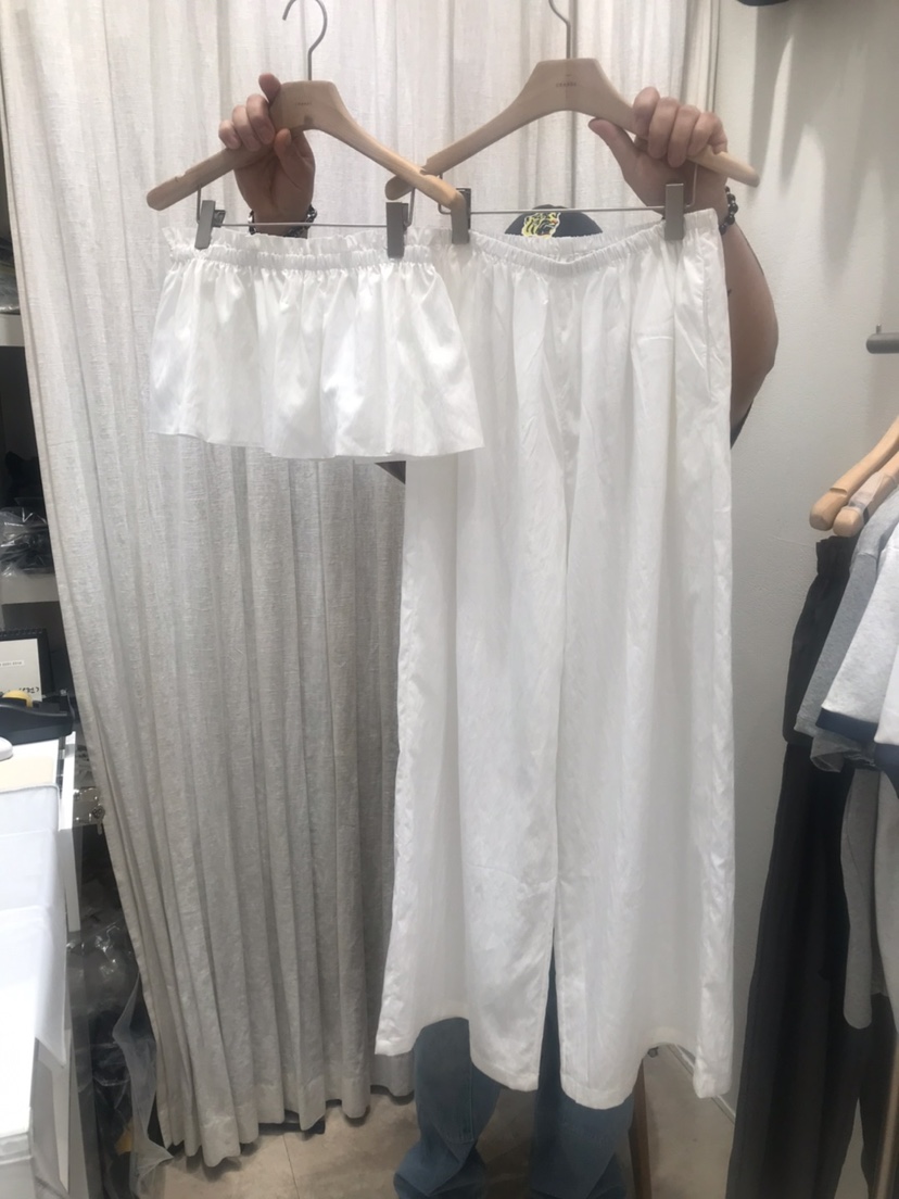 AHOY韓國代購女士新品26春夏，26夏季休閑推薦時尚套裝涂層AHOY套裝圖色1