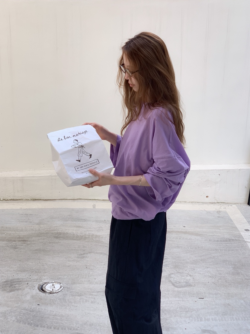 LONG PEAK東大門實拍韓國女士新品26春夏，26夏季長袖T恤LONG PEAK長袖T恤