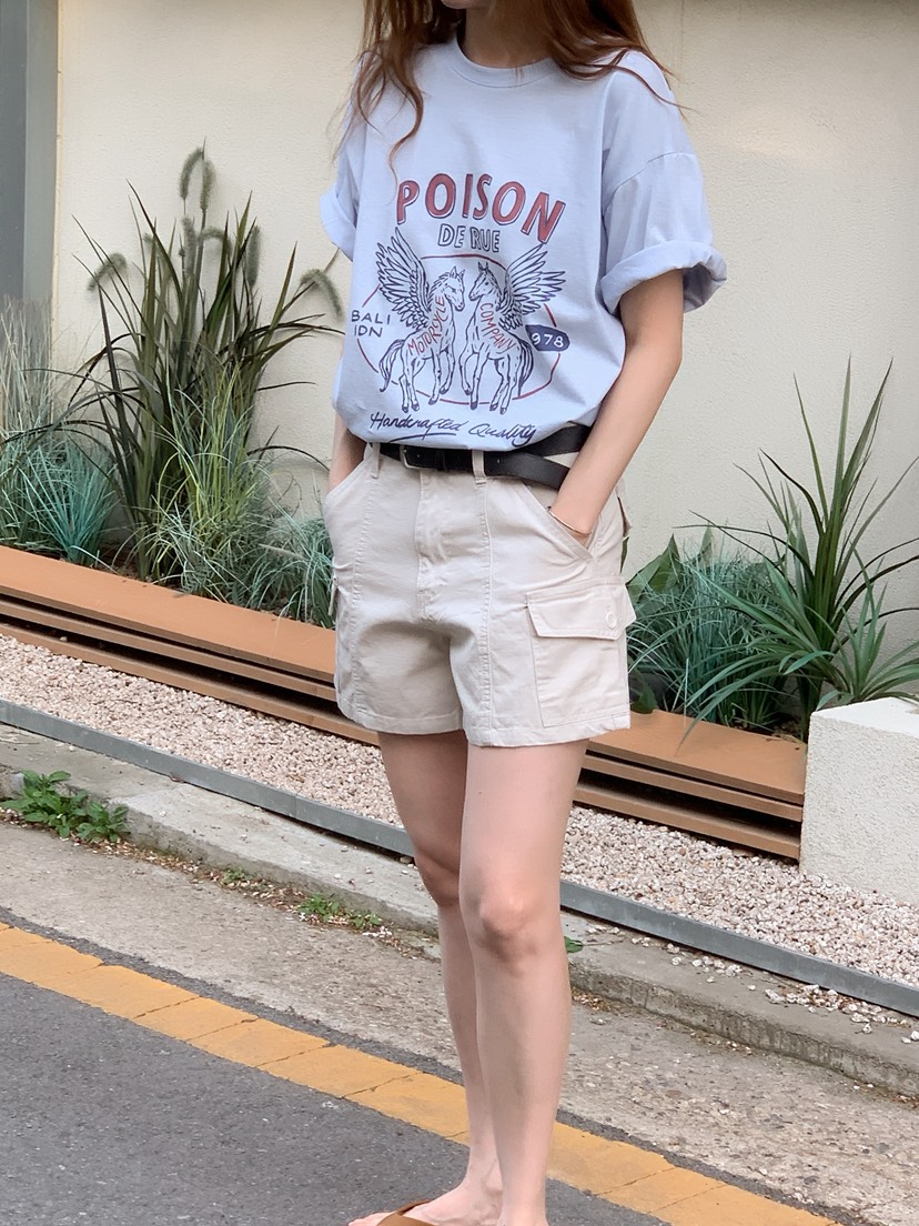 LONG PEAK韓國直郵女裝新品職業時尚26春夏，26夏季T恤寬松LONG PEAKT恤