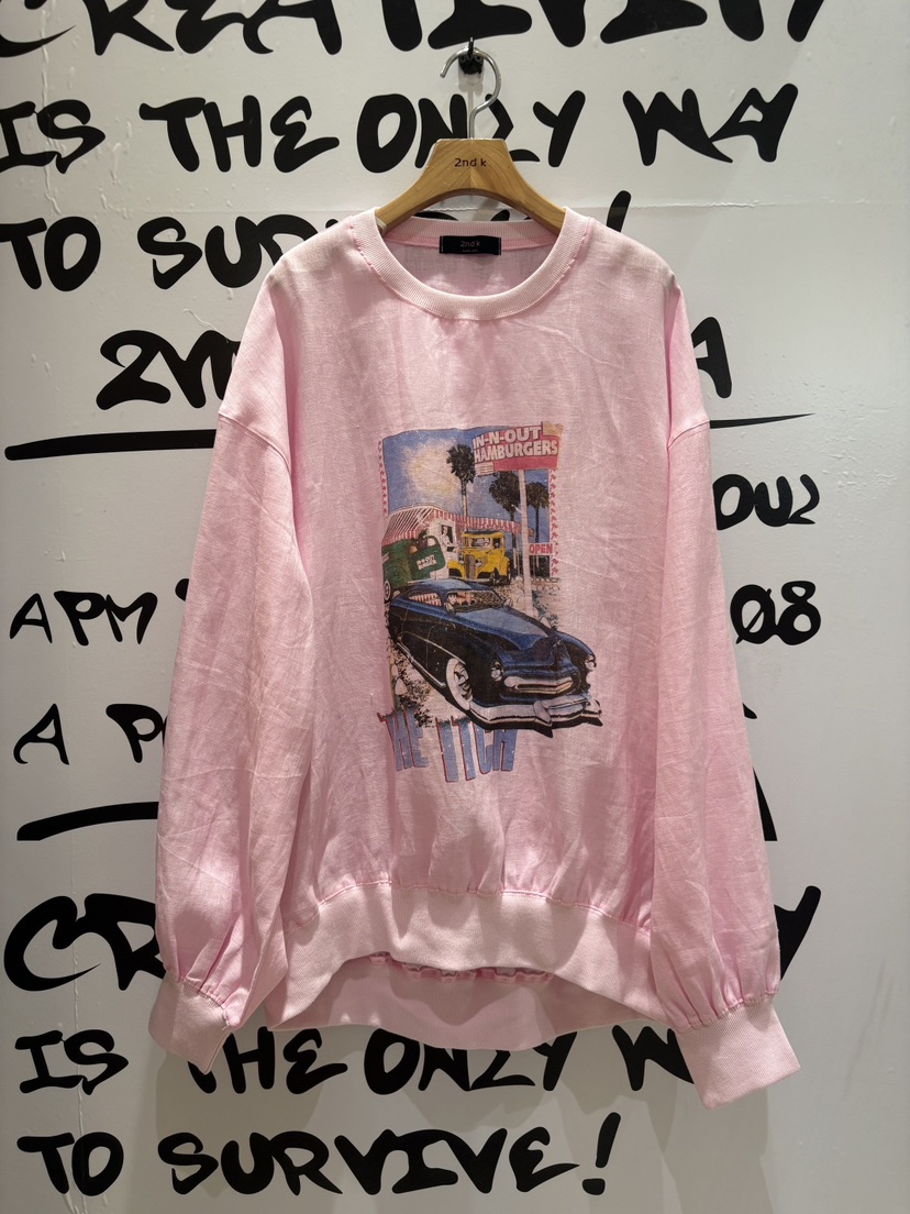 2ND K韓國東大門代購女裝新品時尚推薦人氣休閑26春夏，26夏季衛衣2ND K衛衣圖色2實際價格48000