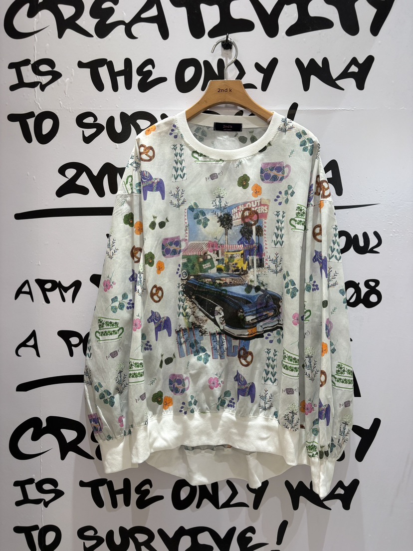 2ND K韓國東大門代購女裝新品時尚推薦人氣休閑26春夏，26夏季衛衣2ND K衛衣圖色3實際價格48000