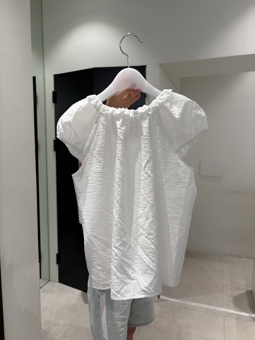 CREAM-P韓國直郵實拍女士新款熱賣職業時尚推薦襯衫蕾絲衫CREAM-P襯衫/蕾絲衫