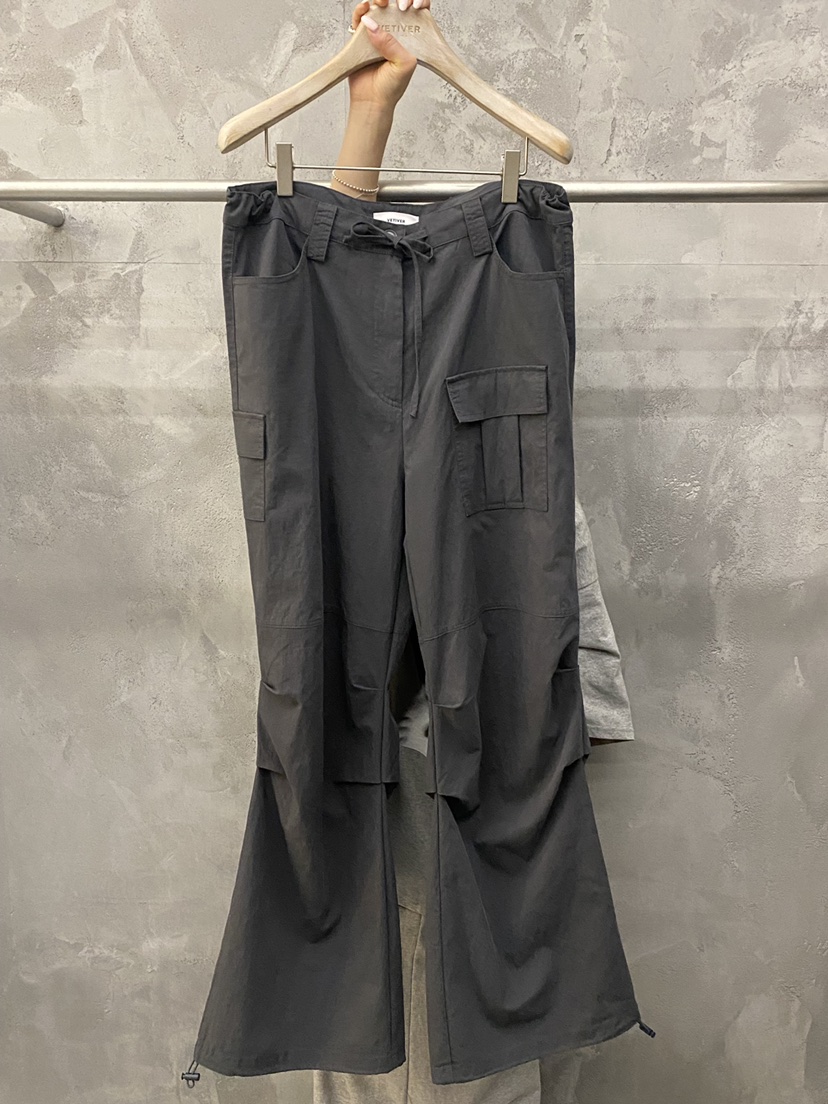 THE VETIVER-A韓國直郵實拍女士新品人氣休閑休閑褲口袋VETIVER休閑褲圖色2