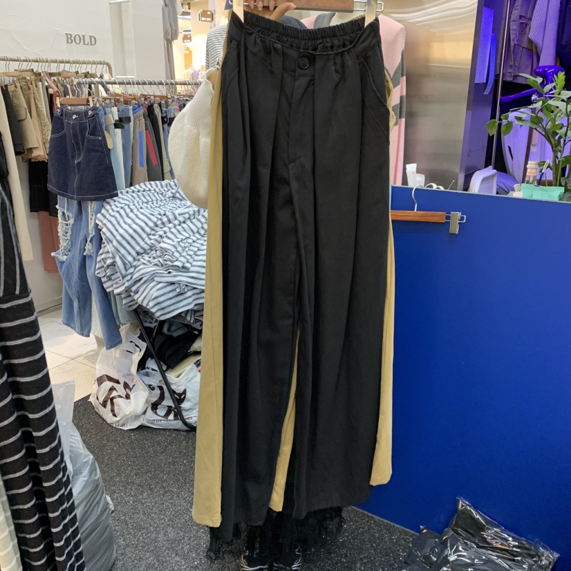 BLACK BABI韓國東大門直郵女裝新款26春夏，26夏季休閑褲BLACK BABI休閑褲圖色2