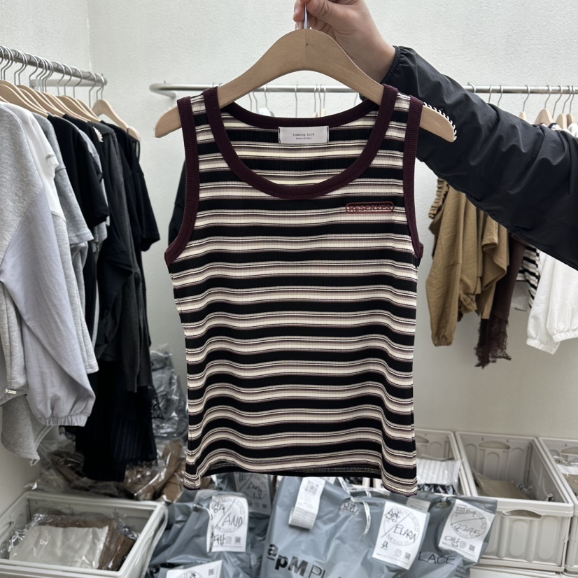 HUMMING BIRD韓國東大門直郵女士新品時尚熱賣職業吊帶背心HUMMING BIRD吊帶/背心圖色2