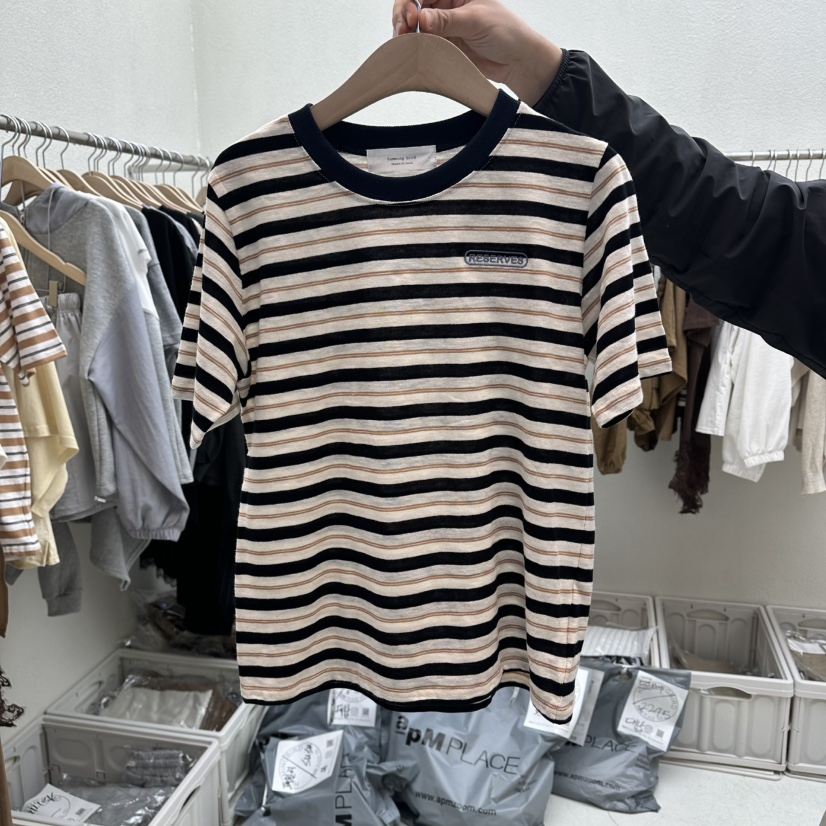 HUMMING BIRD韓國代購女裝新款休閑推薦職業熱賣人氣T恤HUMMING BIRDT恤圖色1