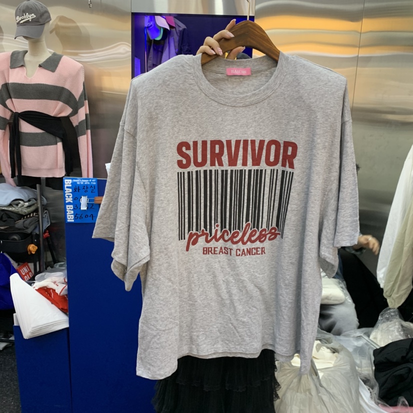 BLACK BABI韓國直郵實拍女裝新款職業時尚推薦26春夏，26夏季T恤BLACK BABIT恤圖色2