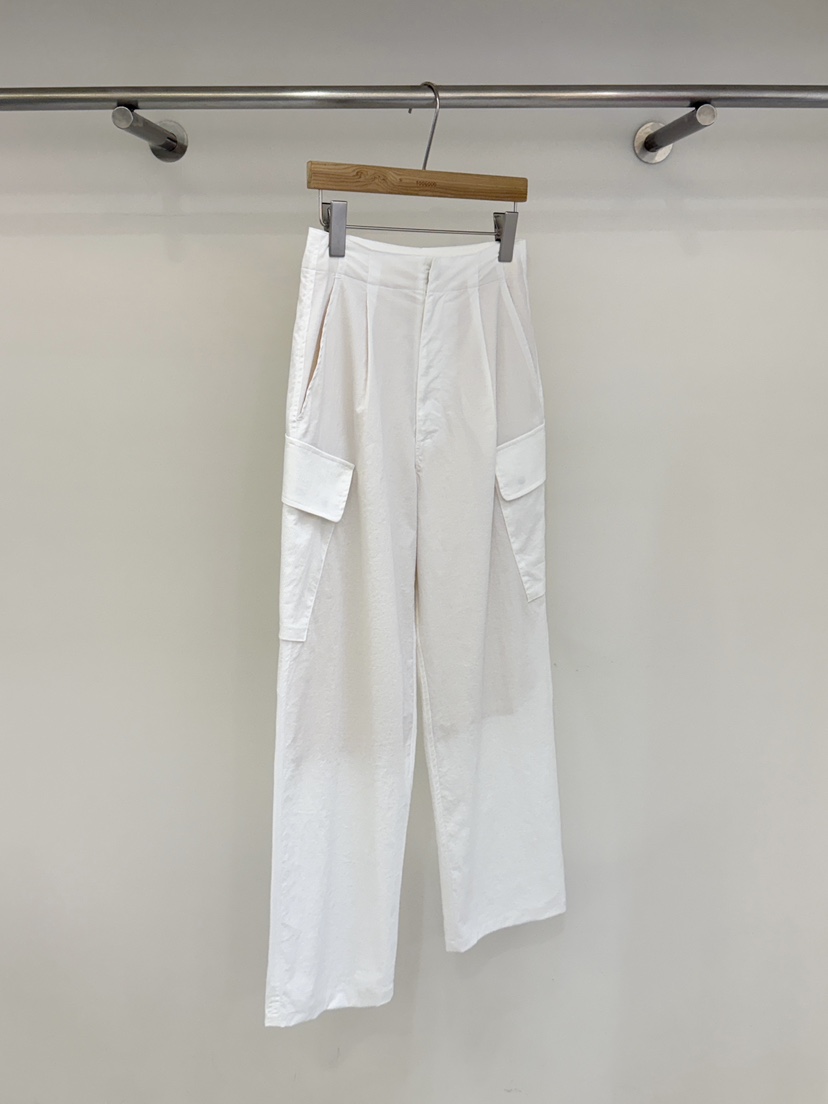 TOOGOOD韓國代購女裝新品26春夏，26夏季熱賣休閑褲提花條紋TOOGOOD休閑褲圖色1