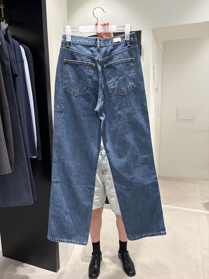 CREAM-P韓國代購女裝新品職業休閑推薦時尚人氣熱賣牛仔褲CREAM-P牛仔褲