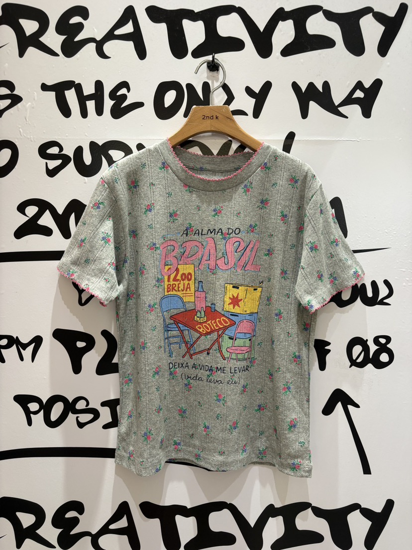 2ND K韓國直郵女士新款熱賣職業26春夏，26夏季時尚人氣T恤2ND KT恤圖色2