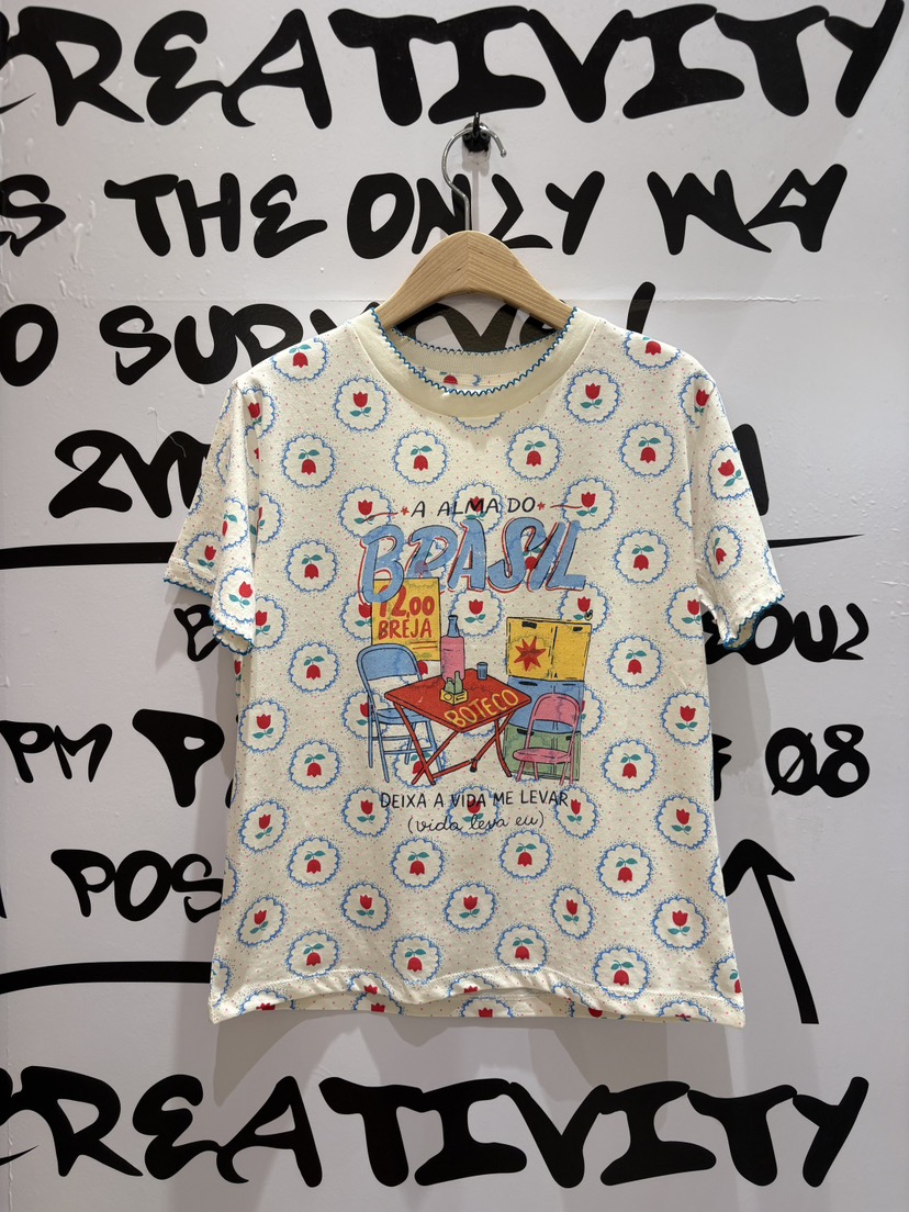 2ND K韓國直郵女士新款熱賣職業26春夏，26夏季時尚人氣T恤2ND KT恤圖色4