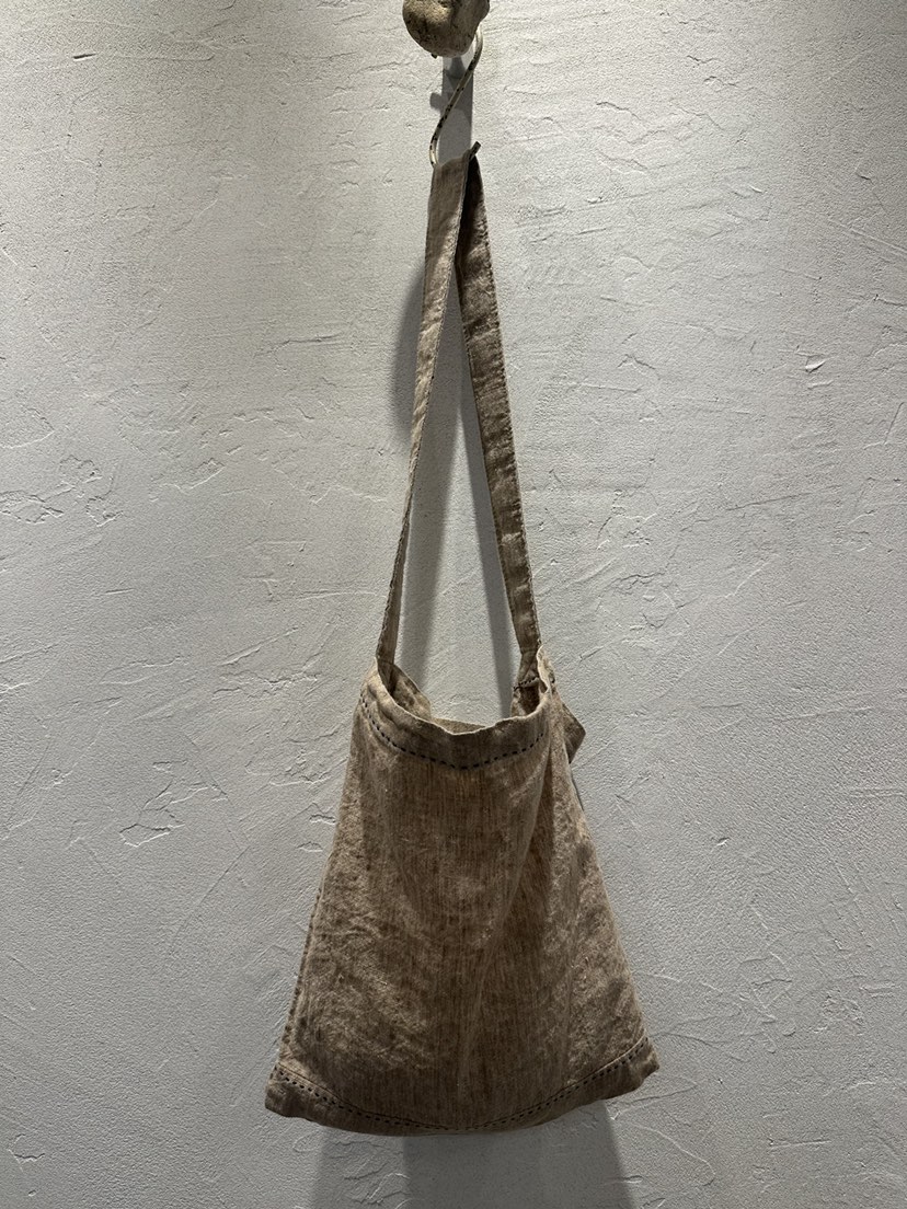 AT NOTE韓國東大門直郵女士新品推薦人氣單肩斜跨包亞麻AT NOTE單肩/斜跨包