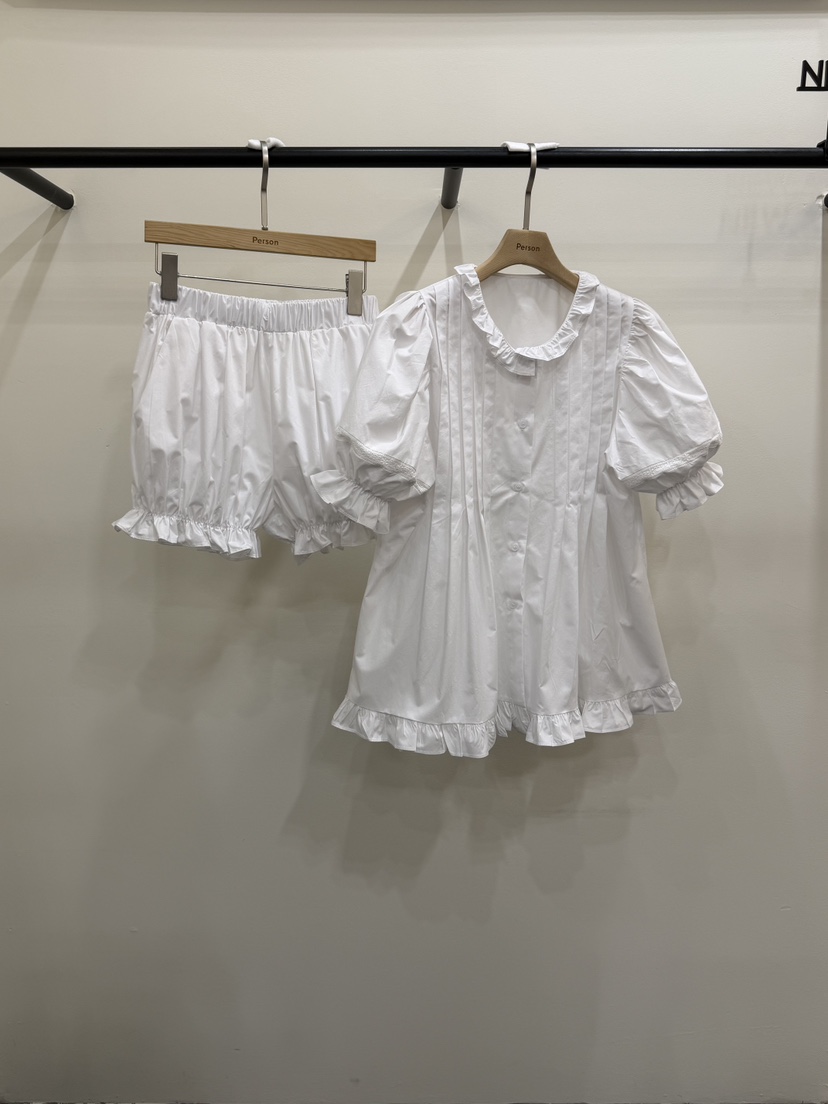 PERSON韓國代購女裝新品時尚休閑熱賣26春夏，26夏季套裝PERSON套裝圖色1