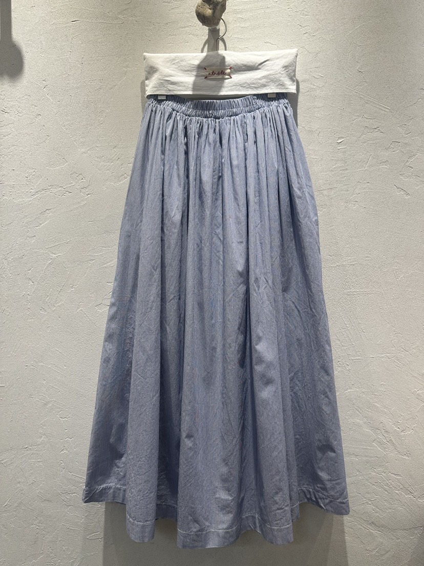 AT NOTE東大門實拍韓國女裝新品推薦人氣休閑熱賣長裙褶皺AT NOTE長裙圖色2