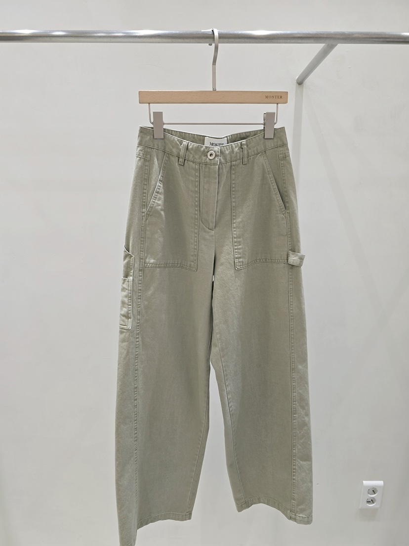 MONTER東大門實拍韓國女士新品休閑人氣熱賣時尚推薦休閑褲MONTER休閑褲圖色1