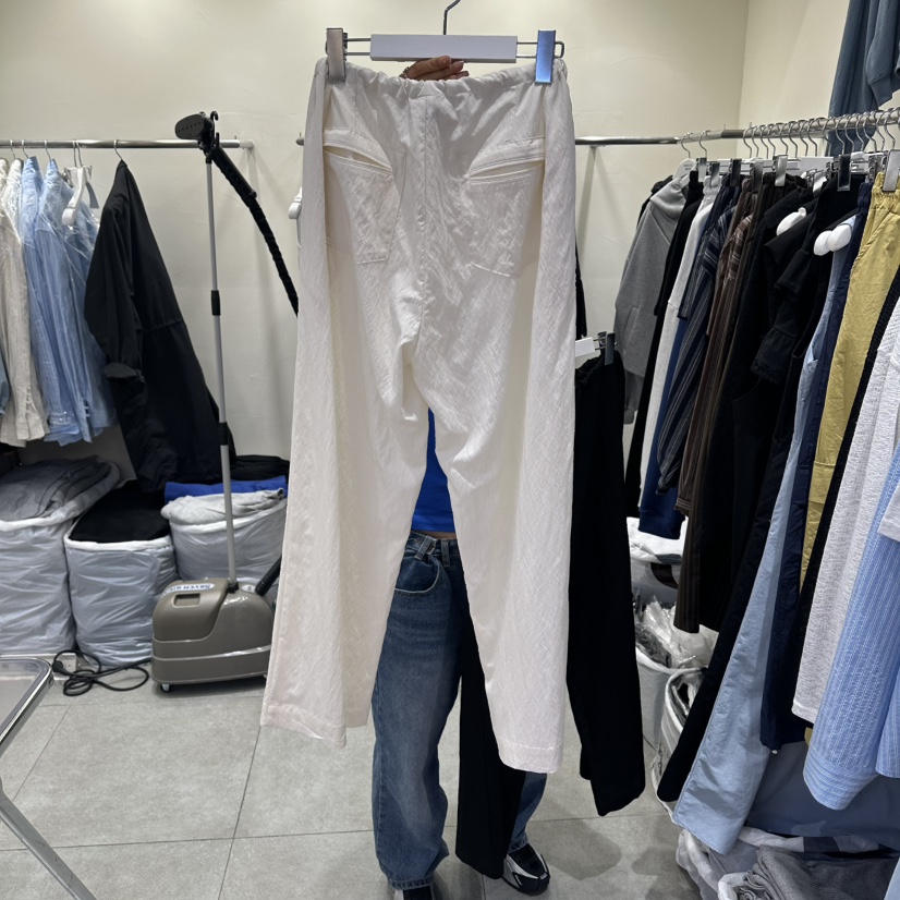 ANGLOG BEIGE韓國東大門代購女士新品人氣26春夏，26夏季休閑褲ANGLOG BEIGE休閑褲