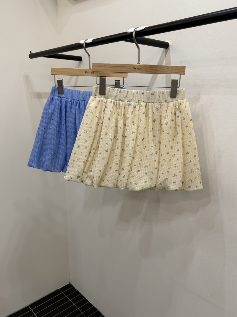 PERSON東大門實拍韓國女裝新款休閑熱賣26春夏，26夏季短裙PERSON短裙