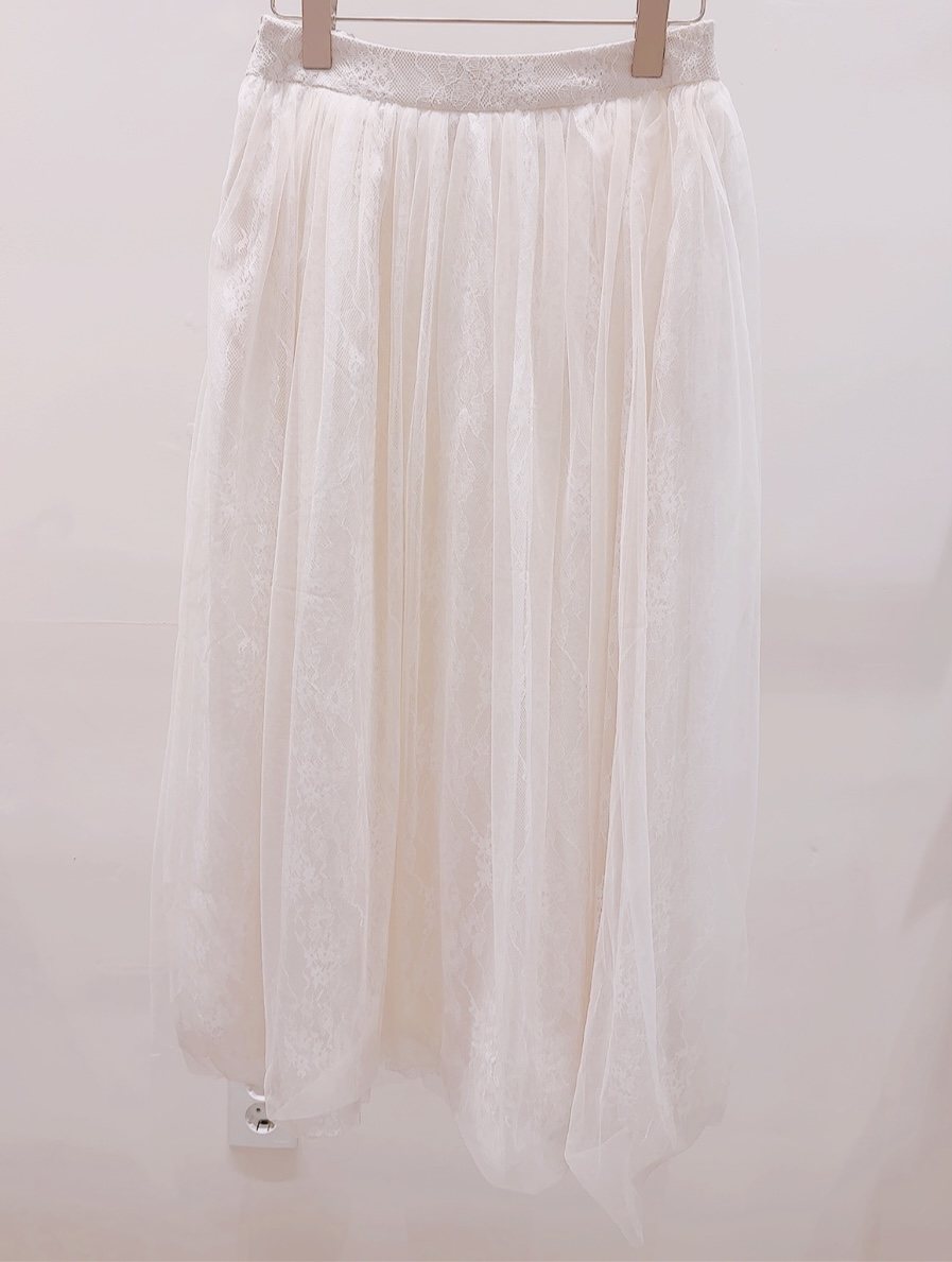 AWESOME-P韓國東大門直郵女裝新款職業26春夏，26夏季長裙蕾絲AWESOME-P長裙圖色2