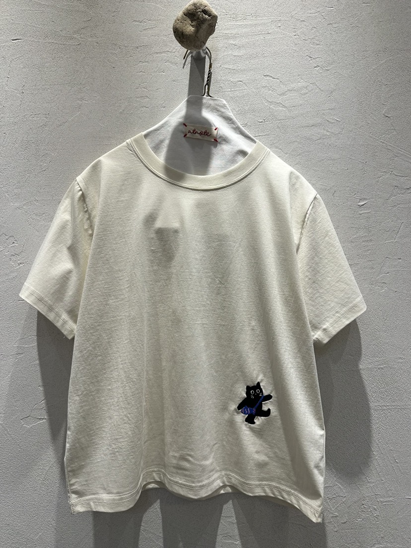 AT NOTE韓國直郵女士新品時尚推薦熱賣26春夏，26夏季T恤AT NOTET恤圖色2奶油色