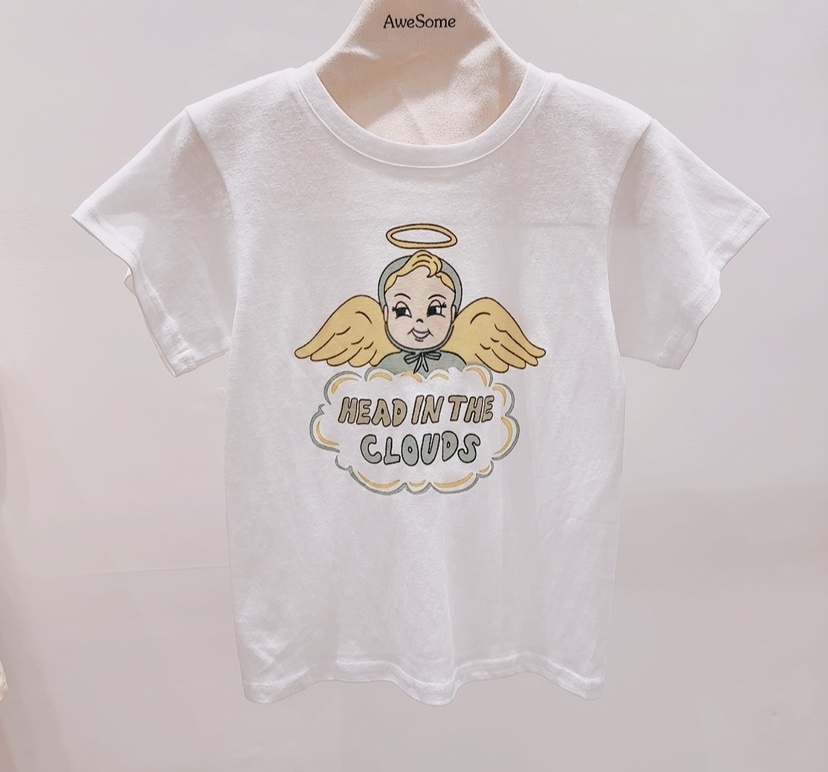 AWESOME-P韓國直郵實拍女裝新款職業休閑26春夏，26夏季T恤AWESOME-PT恤圖色2