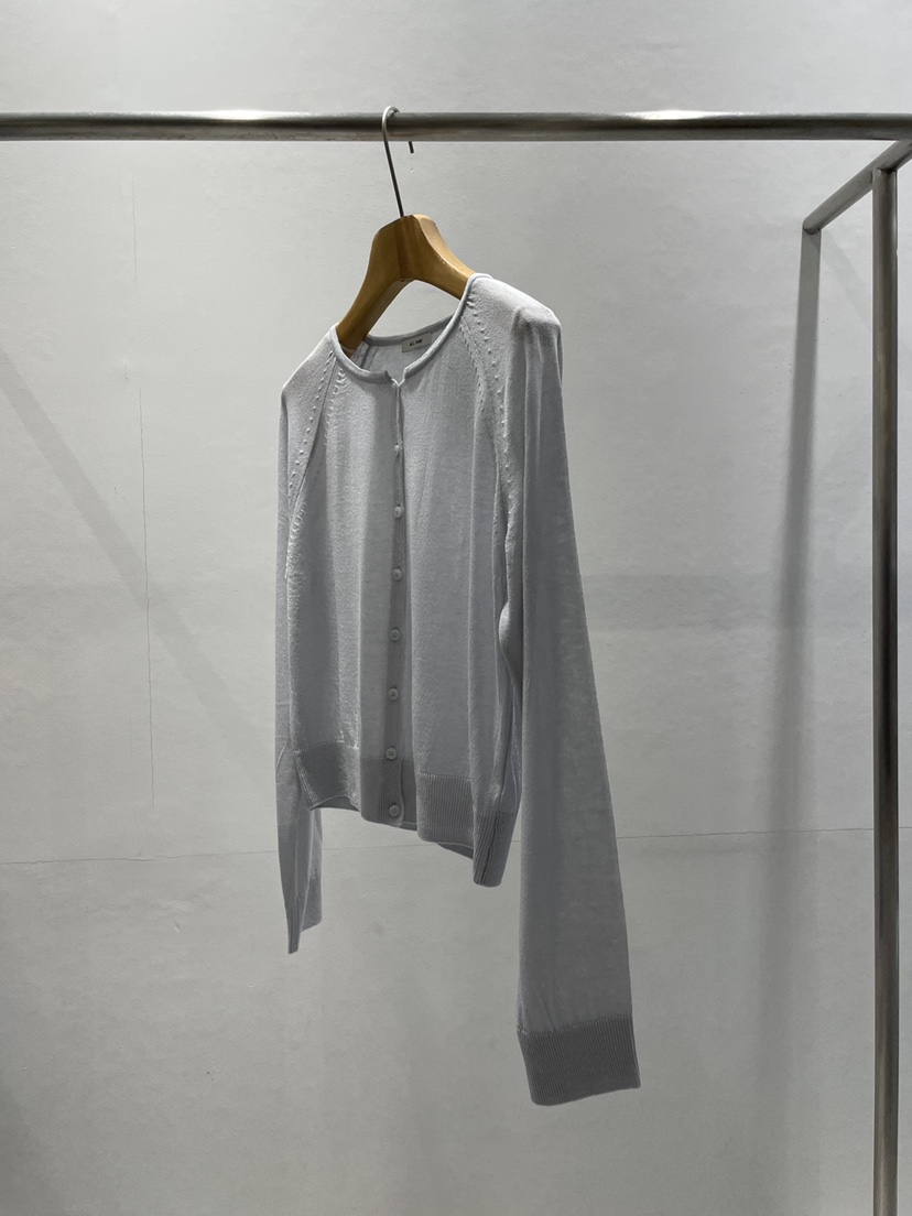 ALLVIBE東大門實拍韓國女裝新品26春夏，26夏季針織衫亞麻布ALLVIBE針織衫圖色3