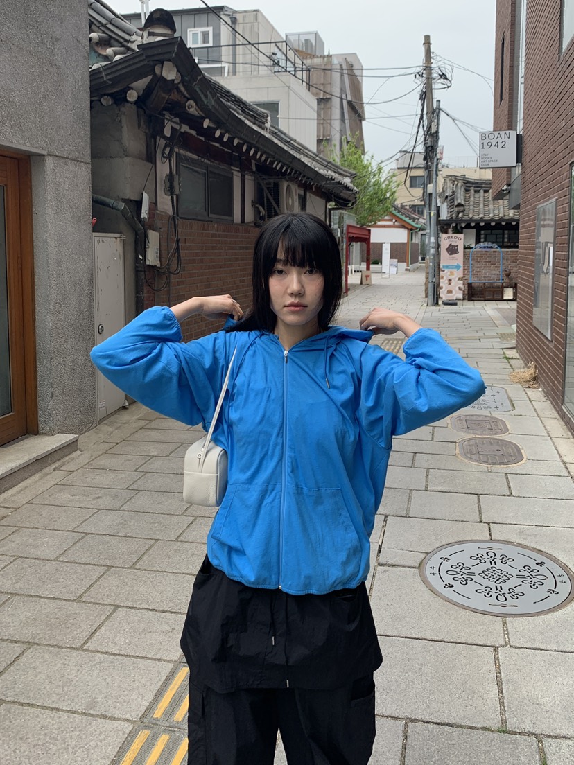 BAKING POWDER韓國直郵女裝新款推薦職業夾克拉鏈連帽衫BAKING POWDER夾克