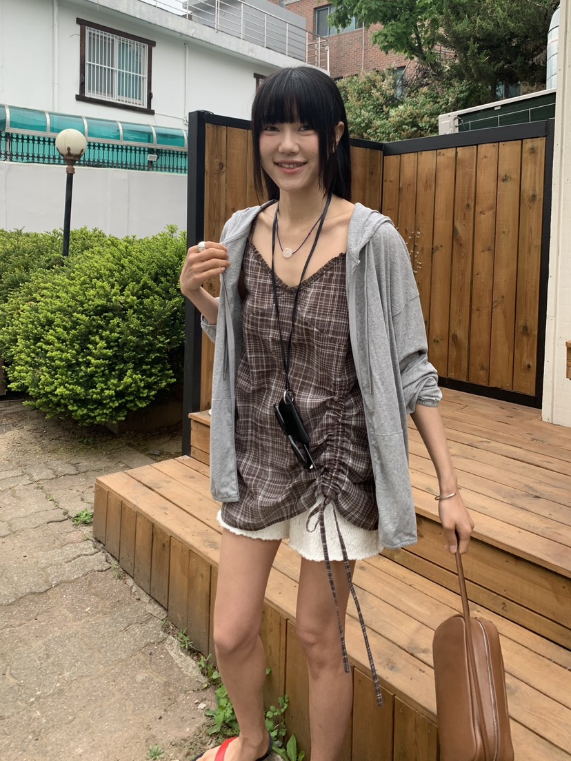 BAKING POWDER韓國直郵女裝新款推薦職業夾克拉鏈連帽衫BAKING POWDER夾克