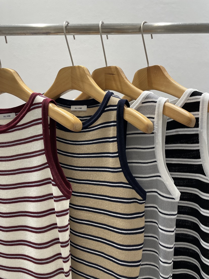 ALLVIBE韓國直郵實拍女士新款時尚休閑職業熱賣人氣吊帶背心ALLVIBE吊帶/背心