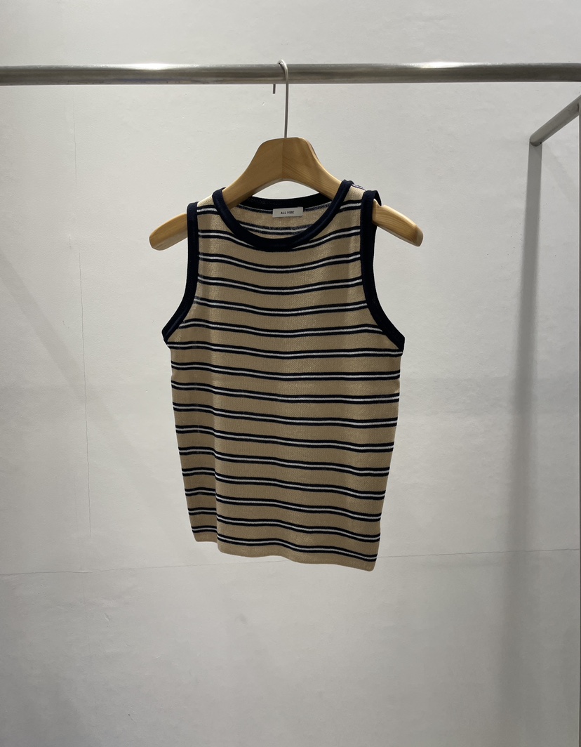 ALLVIBE韓國直郵實拍女士新款時尚休閑職業熱賣人氣吊帶背心ALLVIBE吊帶/背心圖色1