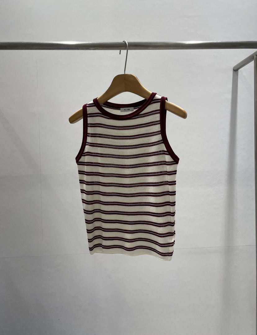 ALLVIBE韓國直郵實拍女士新款時尚休閑職業熱賣人氣吊帶背心ALLVIBE吊帶/背心圖色2