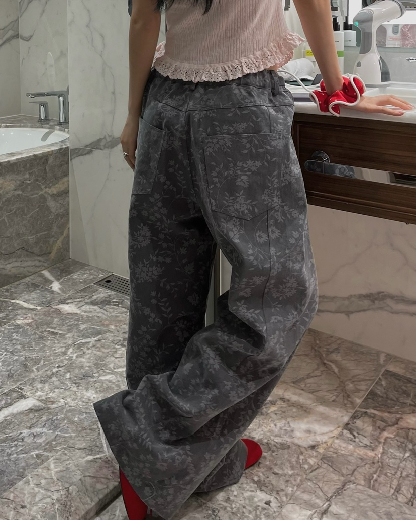 LOVE PULL韓國直郵實拍女裝新款人氣熱賣職業26春夏，26夏季休閑褲LOVE PULL休閑褲