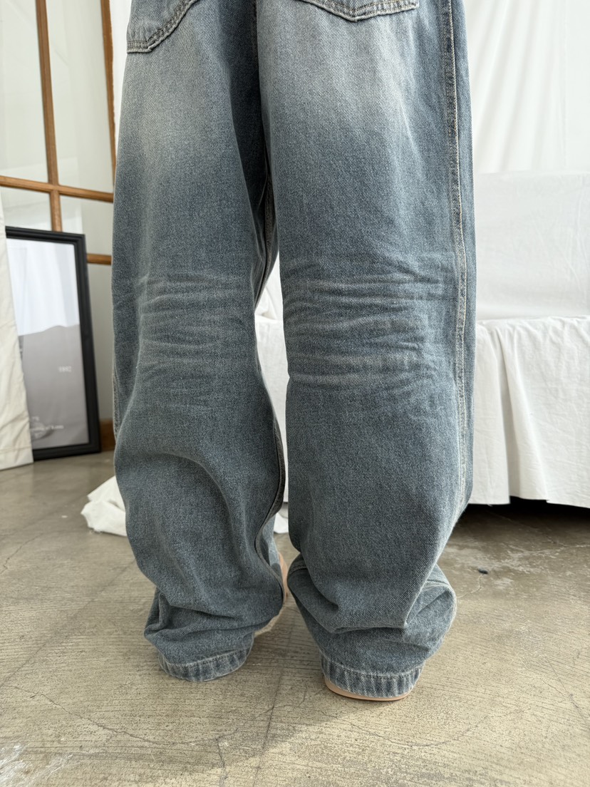 SEEOT韓國直郵女士新品人氣職業時尚26春夏，26夏季牛仔褲男女同款SEEOT牛仔褲