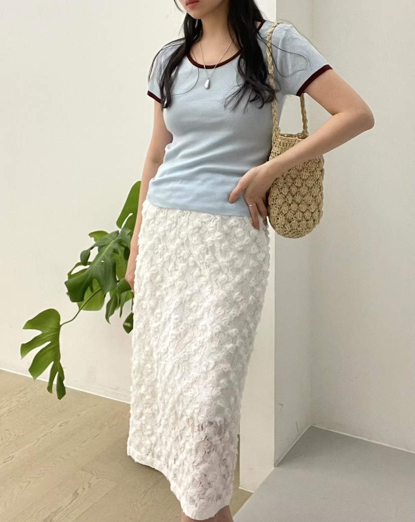 ALLVIBE韓國東大門直郵女士新款熱賣人氣26春夏，26夏季T恤ALLVIBET恤圖色3