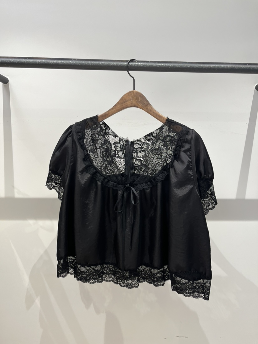 LOVE PULL東大門實拍韓國女士新品人氣時尚休閑襯衫蕾絲衫LOVE PULL襯衫/蕾絲衫圖色3