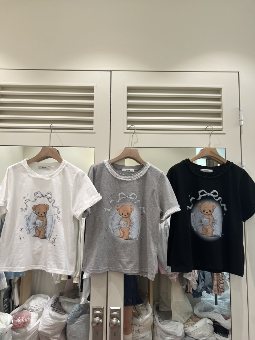 BE&amp;BE韓國直郵實拍女士新品人氣熱賣推薦時尚26春夏，26夏季T恤BE&beT恤